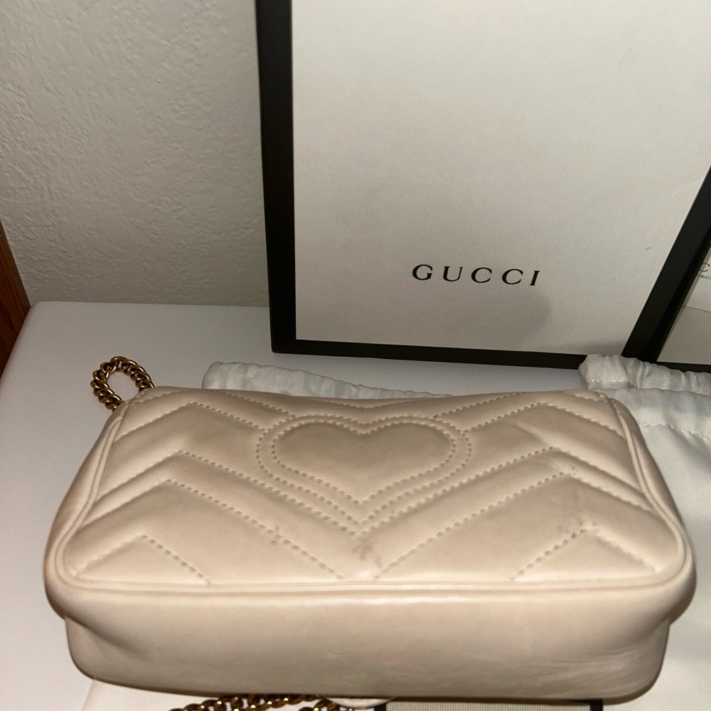 Gucci Marmont leather bag, box 2 dust bags - Picture 10 of 16